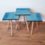 HANAH HOME Set 3 stočića 3Shp129 Blue - slika 1