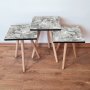HANAH HOME Set 3 stočića 3Shp133 Grey - slika 1