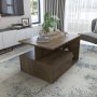 HANAH HOME Sto za kafu Mana Walnut - slika 2