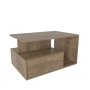 HANAH HOME Sto za kafu Mana Walnut - slika 5