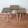 HANAH HOME Set 3 stočića 3Shp135 Grey - slika 1