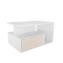 HANAH HOME Sto za kafu Mana Beige White - slika 5