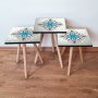 HANAH HOME Set 3 stočića 3Shp143 Multicolor - slika 1