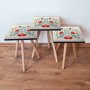 HANAH HOME Set 3 stočića 3Shp144 Multicolor - slika 1