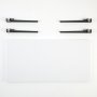 HANAH HOME Sto za kafu Fonissa White Black - slika 4