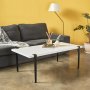 HANAH HOME Sto za kafu Fonissa White Black - slika 2