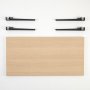 HANAH HOME Sto za kafu Fonissa Wooden Black - slika 4