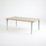 HANAH HOME Sto za kafu Fonissa Wooden Mint Green - slika 3