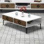 HANAH HOME Sto za kafu Samba White - slika 2