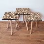 HANAH HOME Set 3 stočića 3Shp150 Brown - slika 1