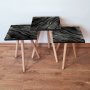 HANAH HOME Set 3 stočića 3Shp164 Black - slika 1