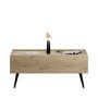 HANAH HOME Sto za kafu hrast boja Shp 701 Ff 1 - slika 3