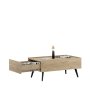 HANAH HOME Sto za kafu hrast boja Shp 701 Ff 1 - slika 5