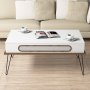 HANAH HOME Sto za kafu Ekol White - slika 2