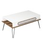HANAH HOME Sto za kafu Ekol White - slika 3