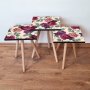 HANAH HOME Set 3 stočića 3Shp174 Multicolor - slika 1