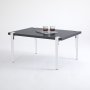 HANAH HOME Sto za kafu Neda Anthracite White - slika 2
