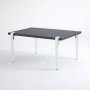HANAH HOME Sto za kafu Neda Anthracite White - slika 3
