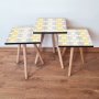 HANAH HOME Set 3 stočića 3Shp177 Grey - slika 1