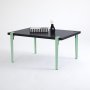 HANAH HOME Sto za kafu Neda Anthracite Mint Green - slika 2