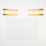 HANAH HOME Sto za kafu Neda White Yellow - slika 4