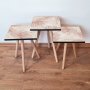 HANAH HOME Set 3 stočića 3Shp188 Beige - slika 1