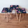 HANAH HOME Set 3 stočića 3Shp189 Multicolor - slika 1