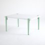 HANAH HOME Sto za kafu Neda White Mint Green - slika 3