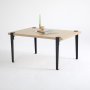 HANAH HOME Sto za kafu Neda Wooden Black - slika 2