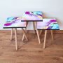 HANAH HOME Set 3 stočića 3Shp195 Multicolor - slika 1