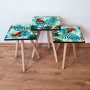 HANAH HOME Set 3 stočića 3Shp199 Multicolor - slika 1