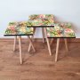 HANAH HOME Set 3 stočića 3Shp20 Multicolor - slika 1