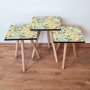 HANAH HOME Set 3 stočića 3Shp201 Multicolor - slika 1