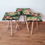 HANAH HOME Set 3 stočića 3Shp203 Salmon - slika 1