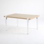 HANAH HOME Sto za kafu Neda Wooden White - slika 3