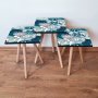 HANAH HOME Set 3 stočića 3Shp210 White - slika 1