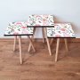 HANAH HOME Set 3 stočića 3Shp211 Multicolor - slika 1