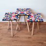 HANAH HOME Set 3 stočića 3Shp215 Multicolor - slika 1