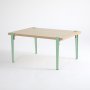 HANAH HOME Sto za kafu Neda Wooden Mint Green - slika 3