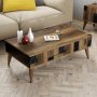HANAH HOME Sto za kafu Madrid Black - slika 1