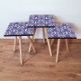 HANAH HOME Set 3 stočića 3Shp224 Multicolor - slika 1