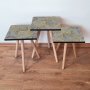 HANAH HOME Set 3 stočića 3Shp225 Grey - slika 1