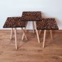 HANAH HOME Set 3 stočića 3Shp226 Brown - slika 1