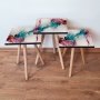 HANAH HOME Set 3 stočića 3Shp230 Pink - slika 1