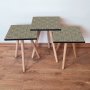 HANAH HOME Set 3 stočića 3Shp238 Grey - slika 1