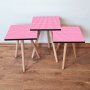HANAH HOME Set 3 stočića 3Shp240 Pink - slika 1