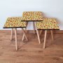HANAH HOME Set 3 stočića 3Shp248 Multicolor - slika 1