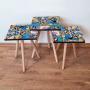 HANAH HOME Set 3 stočića 3Shp25 Multicolor - slika 1