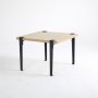 HANAH HOME Sto za kafu Halicheron Wooden Black - slika 3