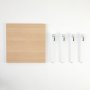 HANAH HOME Sto za kafu Halicheron Wooden White - slika 4
